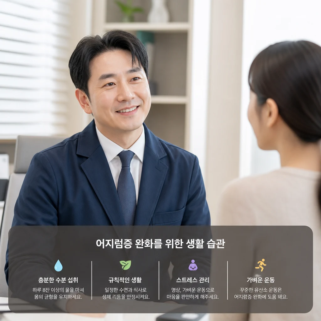 부천 어지럼증 생활 습관 개선 방법