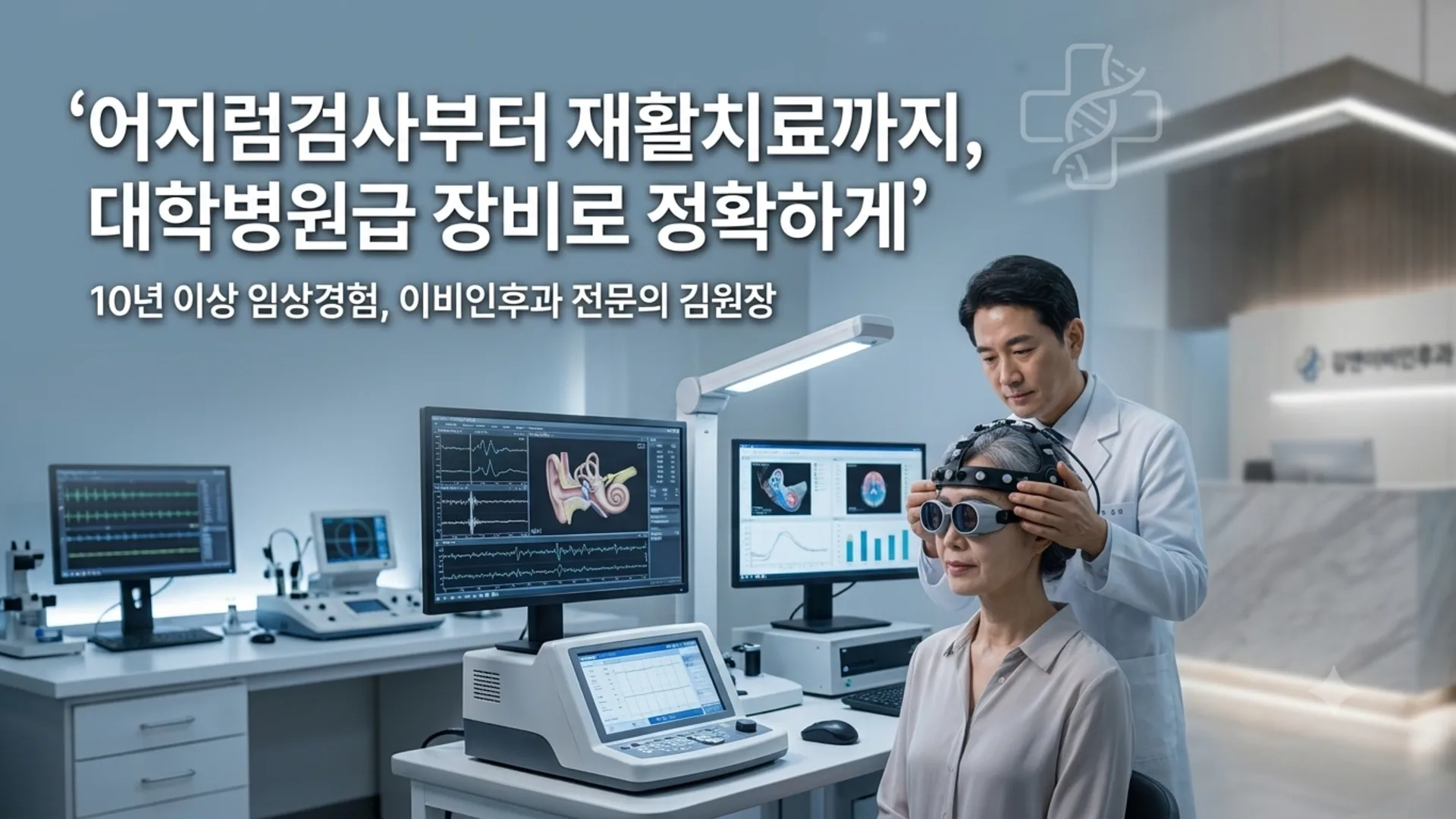 어지럼 클리닉 진료 이미지
